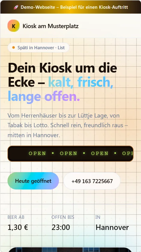 Vorschau Dynamisch